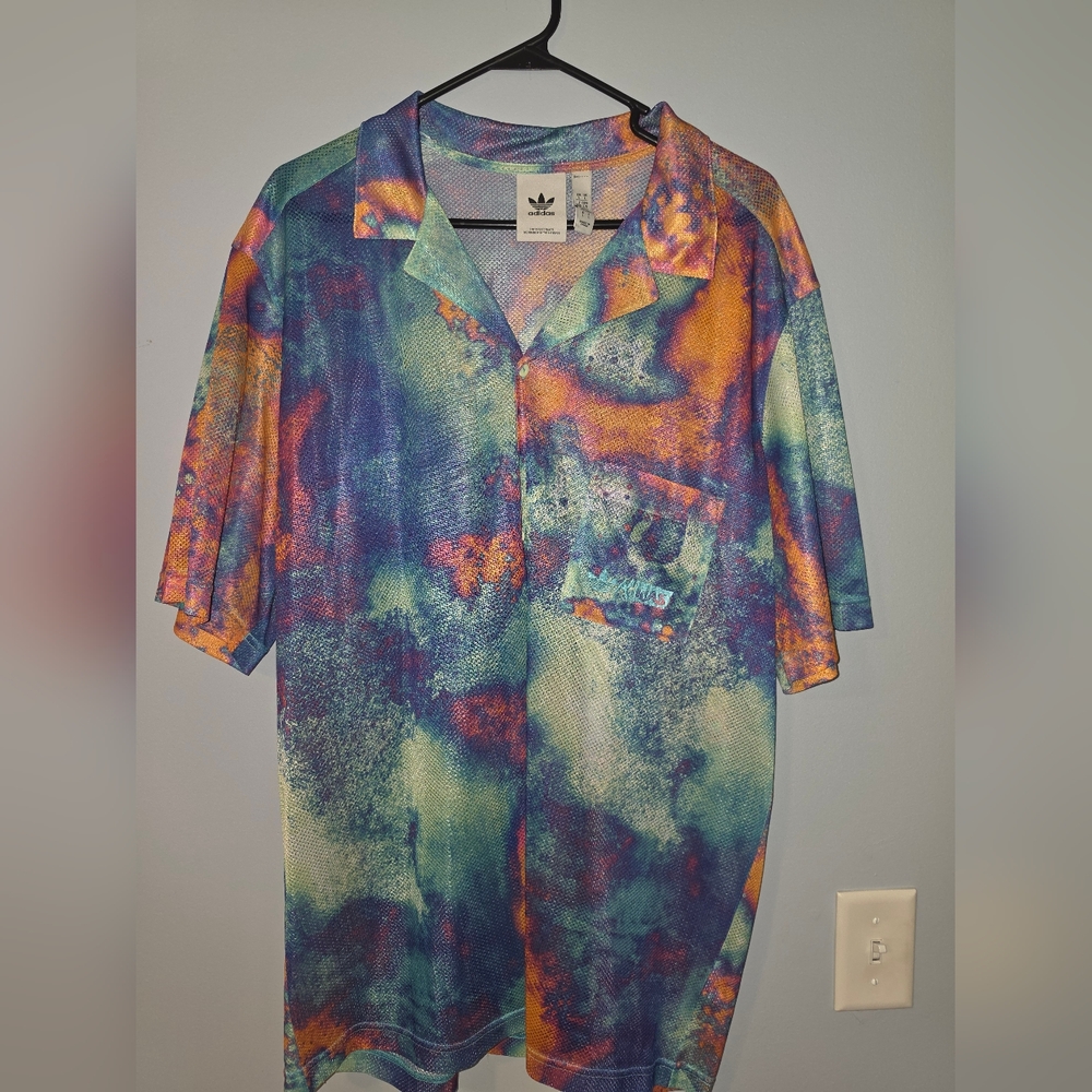 Adidas Multicolor Short Sleeve Shirt